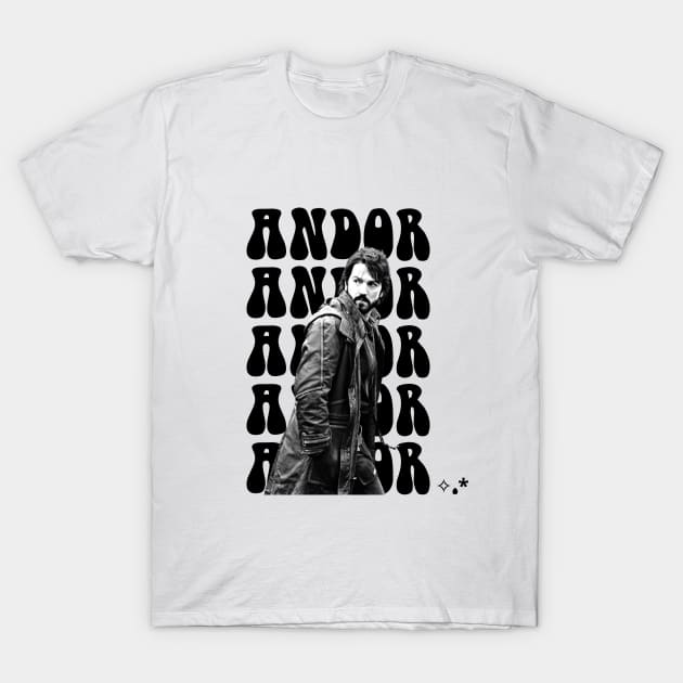 cassian andor aesthetic t-shirt T-Shirt by shopanniekat